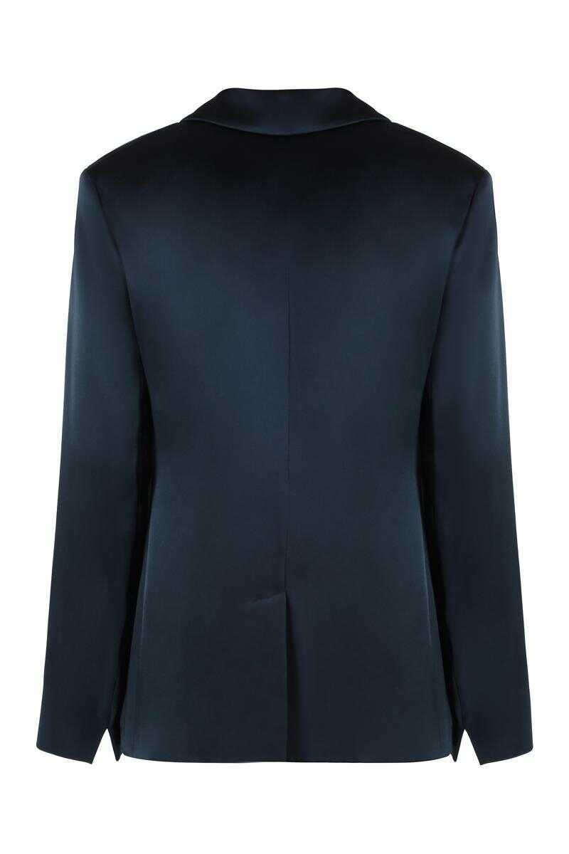 Sacouri Max Mara S Max Mara Guido Satin Blazer BLUE Femei (BM 15035779) 2