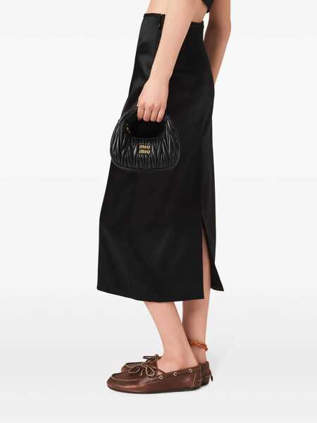 Fuste Miu Miu Miu Miu Skirts Black Femei (BM 15036796) 4