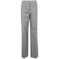 Pantaloni eleganti Alberta Ferretti Wool Tweed Straight Leg Pants Clothing Femei