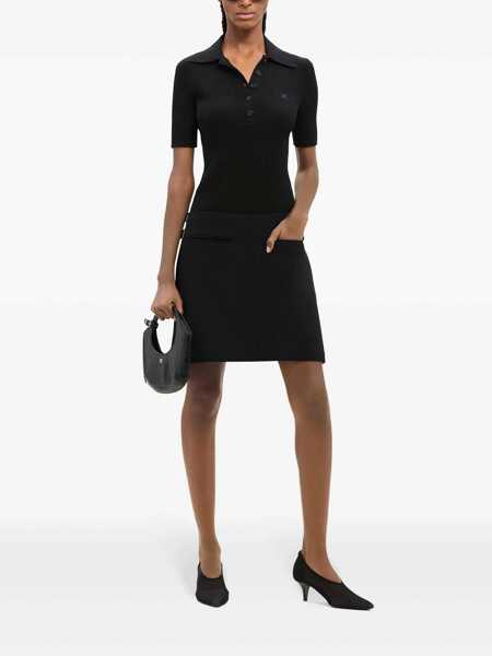 Fuste COURRGES Courrges Multi Sangle Wool Mini Skirt Black Femei (BM 15041599) 2
