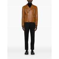 Geci Alexander McQueen pentru Barbati - Geci Alexander McQueen Alexander McQueen Jackets BROWN Barbati (BM 15042466) - B-mall.ro