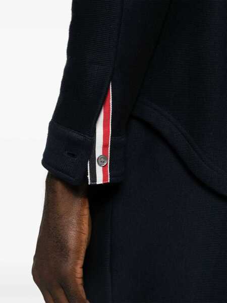 Geci Thom Browne Thom Browne Jackets BLUE Barbati (BM 15046576) 5