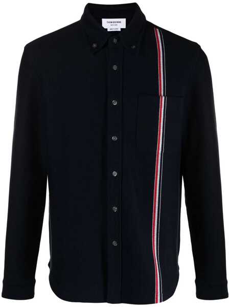 Geci Thom Browne Thom Browne Jackets BLUE Barbati (BM 15046576) 1