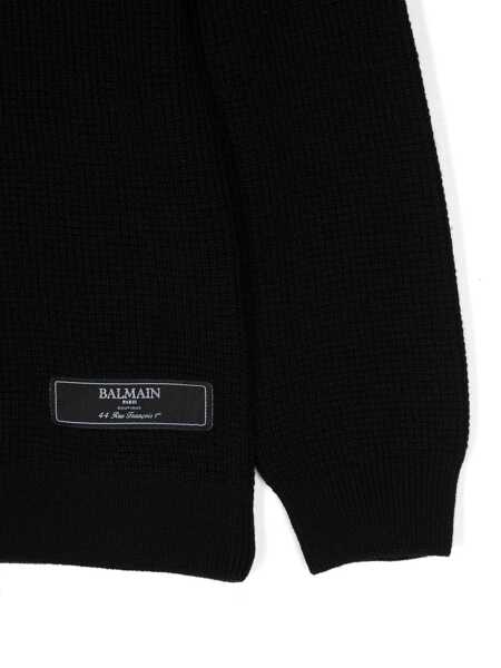 Pulovere casual Balmain JUMPER Black   Fete (BM 15047275) 3