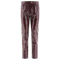 Pantaloni casual Courrèges "Reedition Vinyl" Trousers Femei