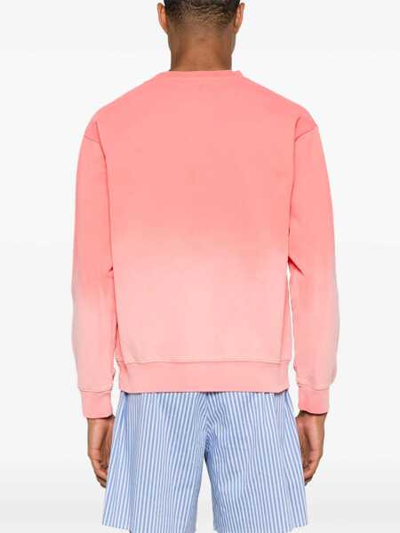 Bluze SPORTY & RICH SPORTY&RICH sweasthirt WS067S413WP DIP DYE PINK Dip Dye Pink Barbati (BM 15058789) 5