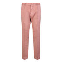 Pantaloni casual DELL'OGLIO Pink Trousers Barbati