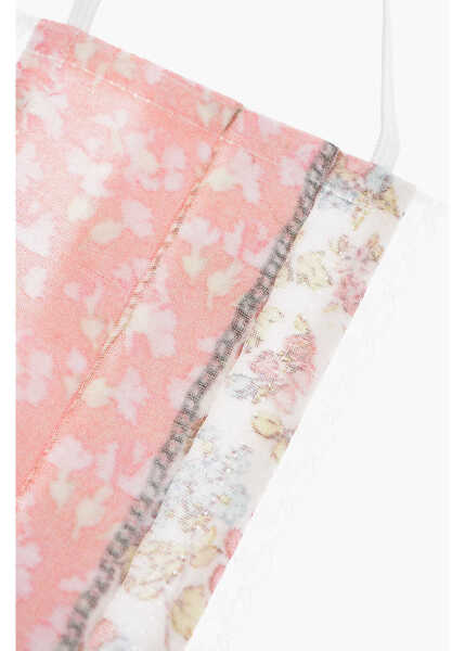 Caciuli Faliero sarti Floral-Motif Laced Juliana Face Mask Pink Femei (BM 15081712) 2