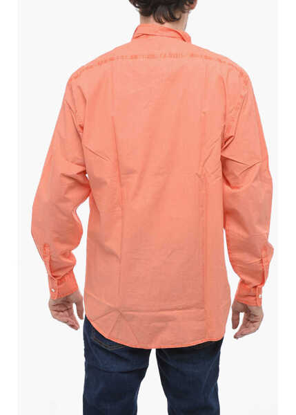 Camasi casual Aspesi Long Sleeved Shirt With Brest Pockets Orange Barbati (BM 15081922) 2