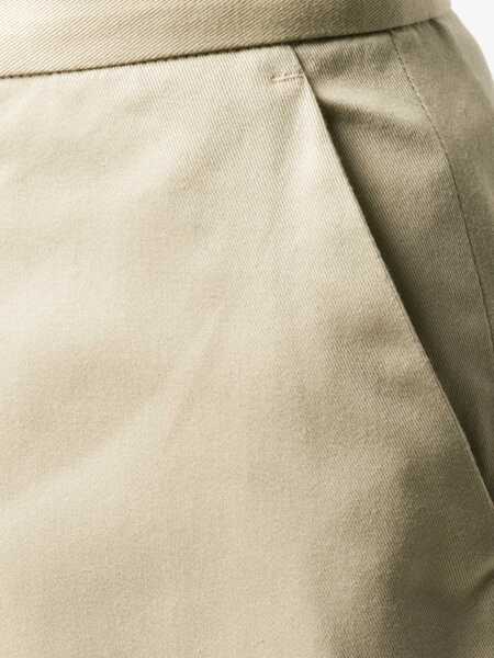 Pantaloni casual Aspesi Wide Trousers WHITE Femei (BM 15082027) 5