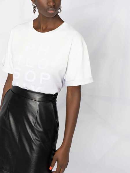 Tricouri Philosophy Crew Neck T-Shirt WHITE Femei (BM 15082042) 5