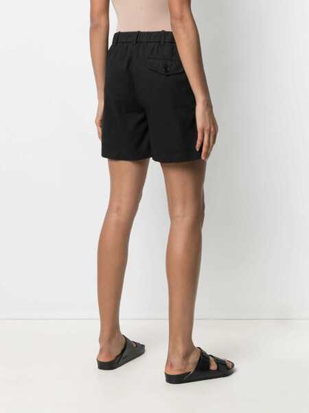 Pantaloni scurti Aspesi Regular Fit Bermuda BLACK Femei (BM 15082069) 4