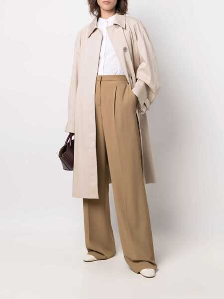 Pantaloni casual Aspesi Gabardine Trousers BEIGE Femei (BM 15082084) 2