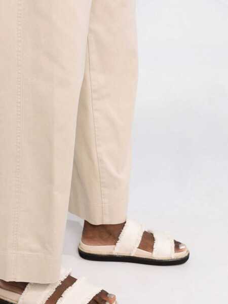 Pantaloni casual Aspesi Straight Leg Trousers BEIGE Femei (BM 15082144) 3