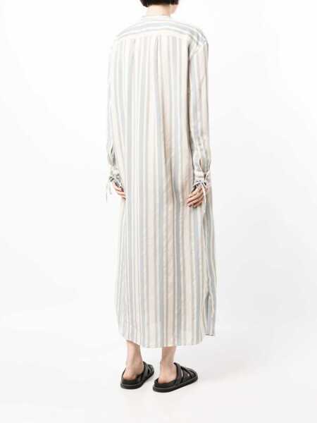 Rochii casual Aspesi Shirt Dress AZURE Femei (BM 15082147) 4