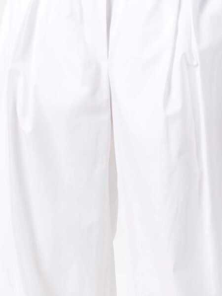 Pantaloni casual Aspesi Wide Leg Trousers WHITE Femei (BM 15082156) 5