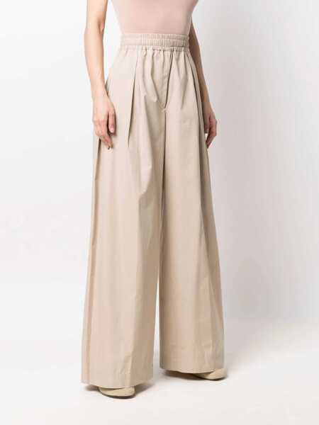 Pantaloni casual Aspesi Poplin Pants BEIGE Femei (BM 15082159) 3