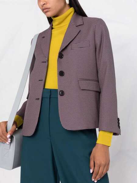 Sacouri Aspesi Single-Breasted Blazer BLACK Femei (BM 15082219) 5