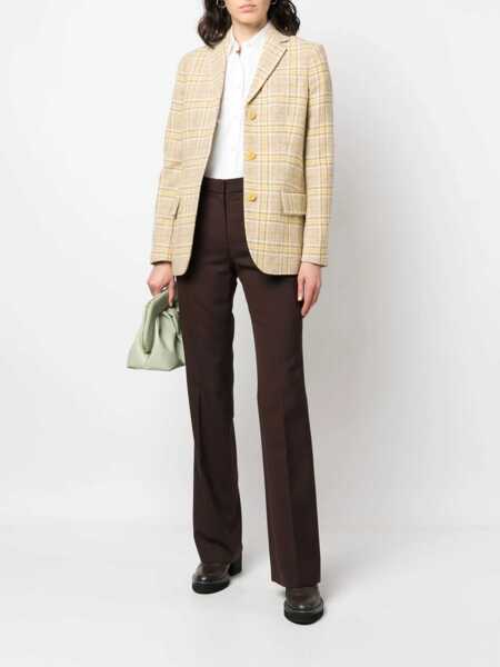 Sacouri Aspesi Single-Breasted Blazer MULTICOLOUR Femei (BM 15082246) 2