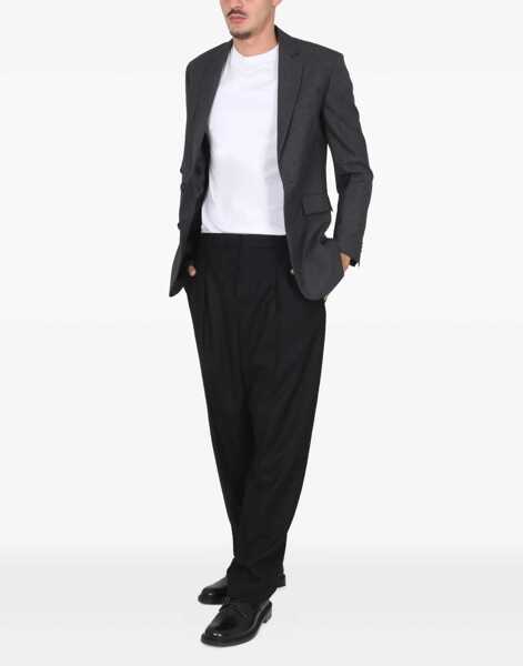 Sacouri office Aspesi Single-Breasted Virgin Wool Jacket GREY Barbati (BM 15082255) 2