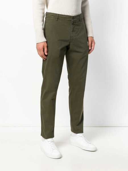 Pantaloni casual Aspesi Chino Pants MILITARY GREEN Barbati (BM 15082261) 3