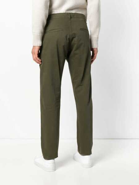 Pantaloni casual Aspesi Chino Pants MILITARY GREEN Barbati (BM 15082261) 4