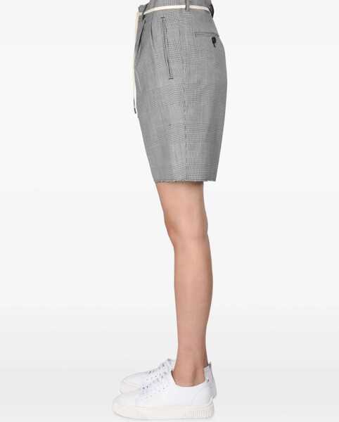 Pantaloni scurti Aspesi Stretch Flannel Bermuda Shorts GREY Femei (BM 15082264) 3