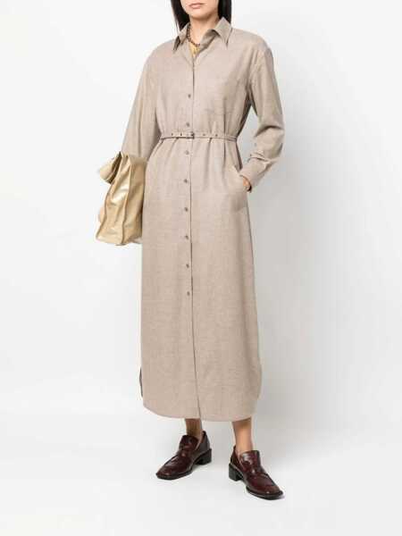 Rochii casual Aspesi Shirt Dress BEIGE Femei (BM 15082279) 2