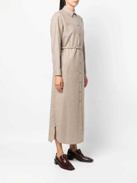 Rochii casual Aspesi Shirt Dress BEIGE Femei (BM 15082279) 3