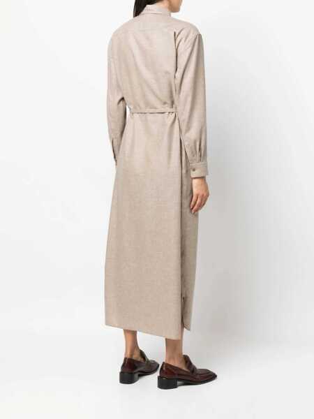Rochii casual Aspesi Shirt Dress BEIGE Femei (BM 15082279) 4