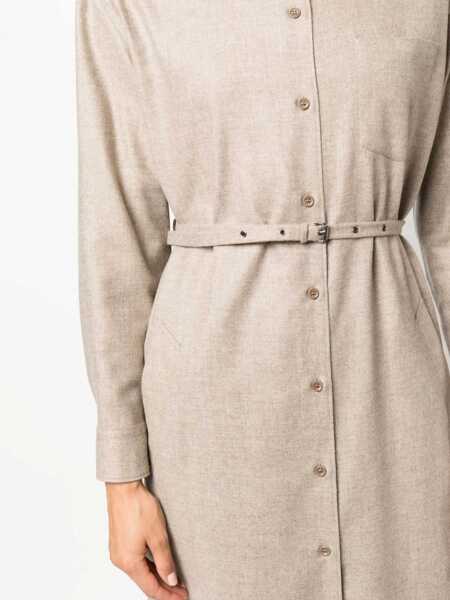 Rochii casual Aspesi Shirt Dress BEIGE Femei (BM 15082279) 5