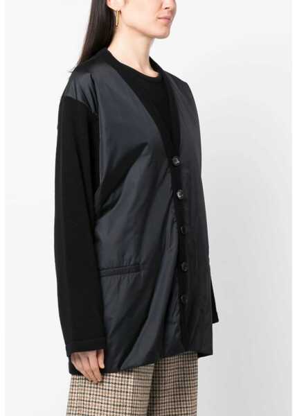 Cardigane Aspesi V-Neck Cardigan BLACK Femei (BM 15082285) 3