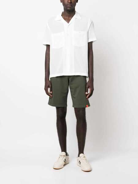 Pantaloni scurti Aspesi Bermuda With Elastic GREEN Barbati (BM 15082351) 2