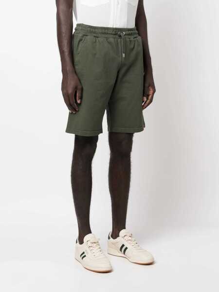 Pantaloni scurti Aspesi Bermuda With Elastic GREEN Barbati (BM 15082351) 3