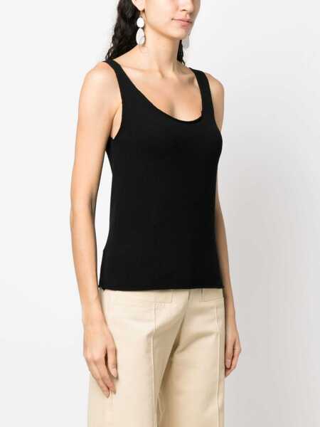 Bluze Aspesi Cotton Tops. BLACK Femei (BM 15082366) 3