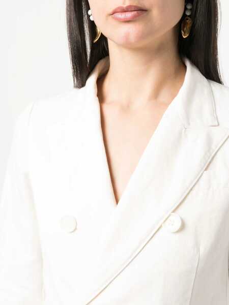 Sacouri Aspesi Double-Breasted Jacket IVORY Femei (BM 15082372) 5