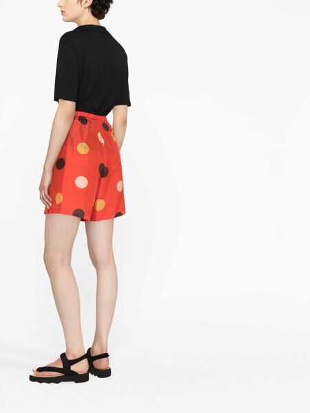 Pantaloni scurti Aspesi Poison Shorts ORANGE Femei (BM 15082375) 4