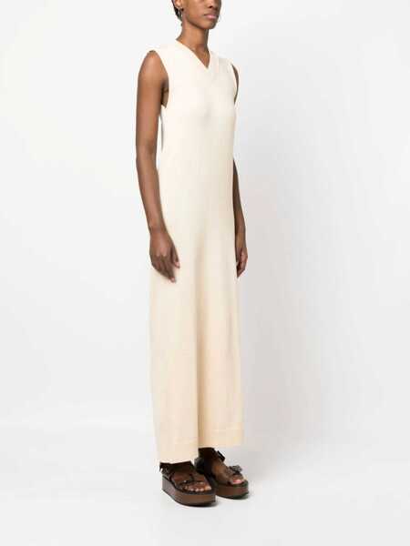 Rochii casual Aspesi Long Dress IVORY Femei (BM 15082387) 3