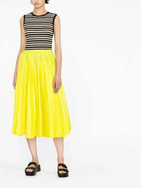 Fuste casual Philosophy Taffeta Skirt YELLOW Femei (BM 15082399) 2