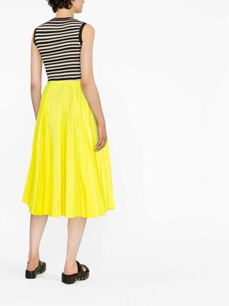 Fuste casual Philosophy Taffeta Skirt YELLOW Femei (BM 15082399) 3