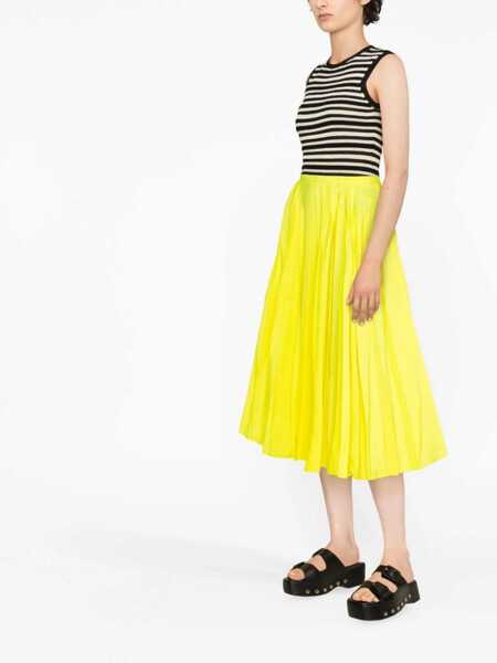 Fuste casual Philosophy Taffeta Skirt YELLOW Femei (BM 15082399) 4