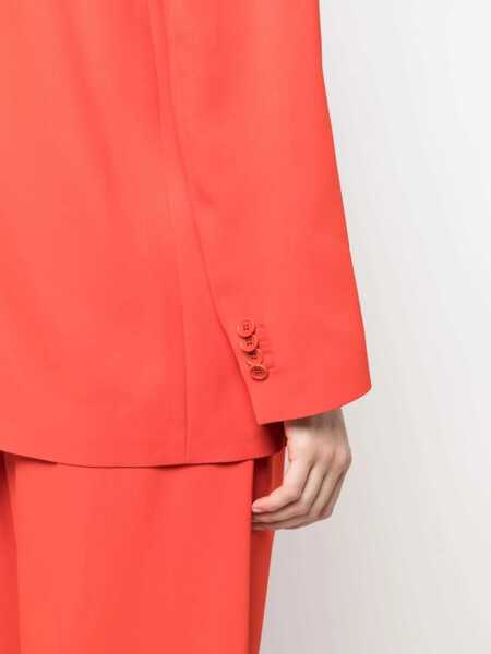 Sacouri Aspesi Single-Breasted Blazer ORANGE Femei (BM 15082411) 5