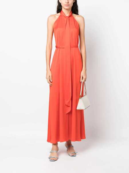 Rochii casual Aspesi Belted Dress ORANGE Femei (BM 15082423) 2