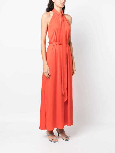 Rochii casual Aspesi Belted Dress ORANGE Femei (BM 15082423) 3