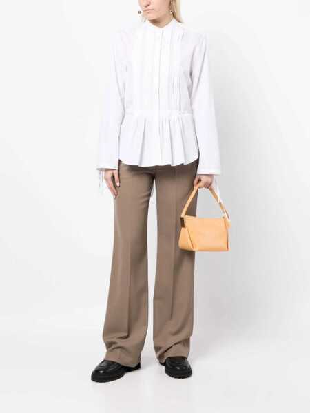 Bluze Aspesi Korean Collar Shirt WHITE Femei (BM 15082453) 2