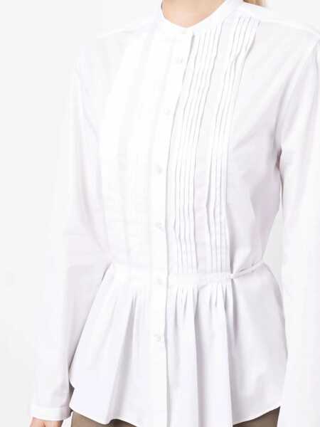 Bluze Aspesi Korean Collar Shirt WHITE Femei (BM 15082453) 4