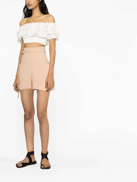 Pantaloni scurti Philosophy Shorts With Belt PINK Femei (BM 15082459) 3