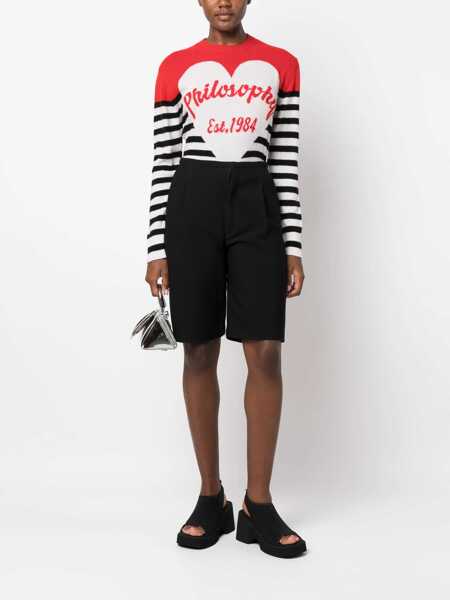 Pulovere casual Philosophy Jersey With Logo WHITE Femei (BM 15082492) 2