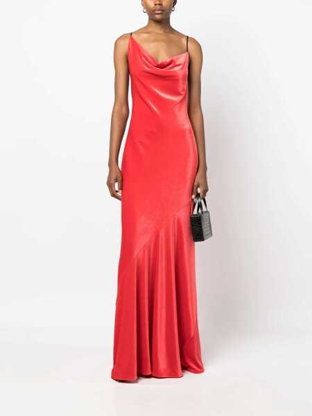 Rochii casual Philosophy Long Dress RED Femei (BM 15082498) 2