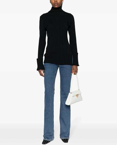 Pulovere casual Philosophy Ribbed Stretch Knit BLUE Femei (BM 15082513) 2